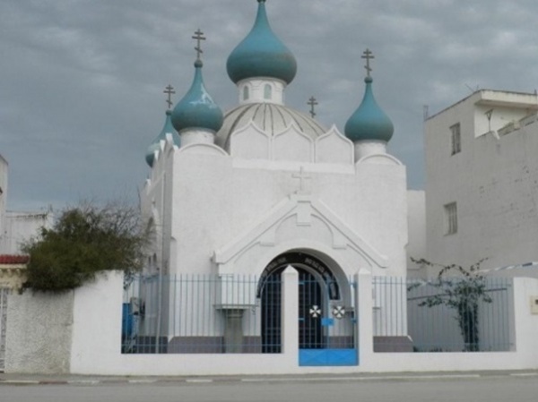 Церковь святого благоверного великого князя александра невского. Бизерта, Тунис