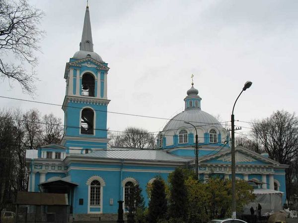 Церковь Смоленской иконы Божией Матери на Смоленском кладбище