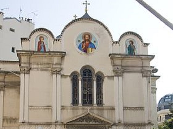 Церковь свт. Николая чудотворца и св. Мц. Цар. Александры. Ницца, Франция