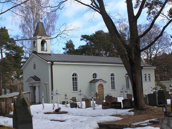 Церковь во имя святителя николая чудотворца. Хельсинки, Финляндия