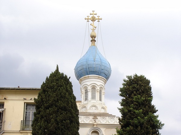 Церковь божией матери «всех скорбящих радости» и свт. Николая чудотворца. Ментон, Франция