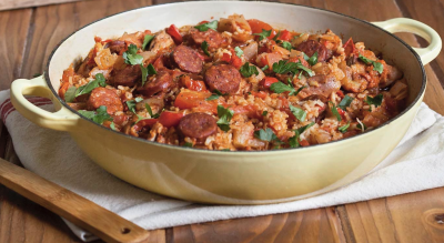 КОПЧЕНАЯ ПОМИДОРНАЯ КУРИЦА ПАЭЛЬЯ