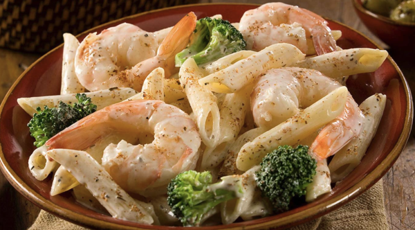 КРЕВЕТКИ С ПЕННЕ