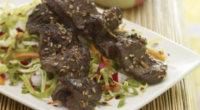 ШАШЛЫК ИЗ ГОВЯДИНЫ НА ГРИЛЕ