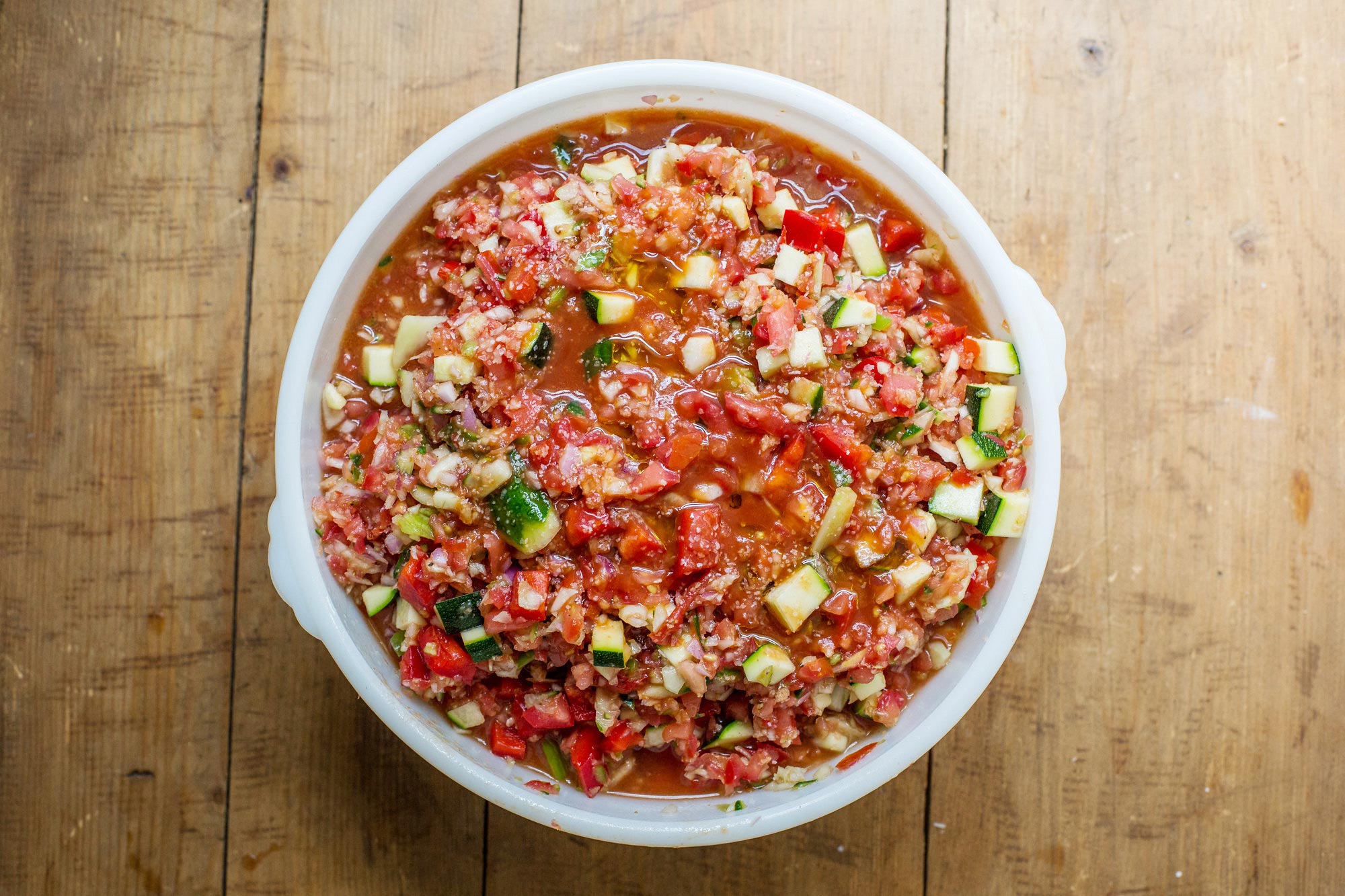 Как приготовить самый лучший, самый освежающий и невероятно красивый летний суп - гаспачо