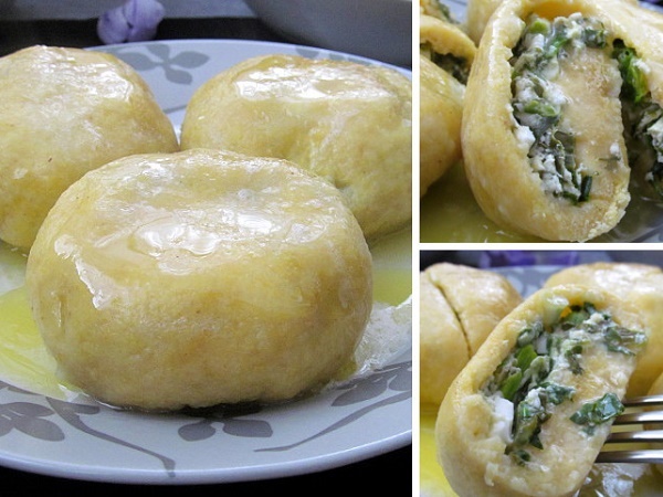 Холтмаш с черемшой и крапивой 